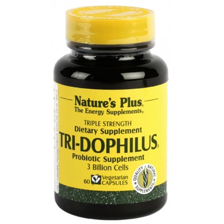 Nature´s plus tri-dophilus probioticos 60 capsulas