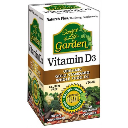 Nature´s plus vitamina d3 garden 60 comprimidos