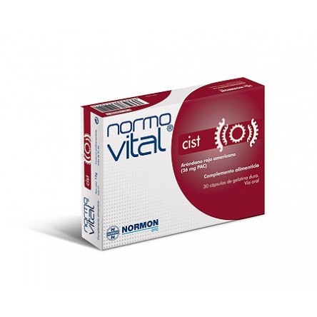Normovital cist cistitis 30 capsulas Normovital cist cistitis 30 capsulas