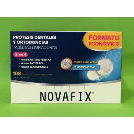 Novafix tabletas antibacterianas 108 unidades Novafix tabletas antibacterianas 108 unidades