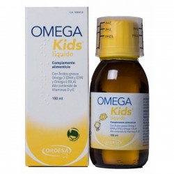 Omega kids liquido niños mayores de 5 años 100 ml