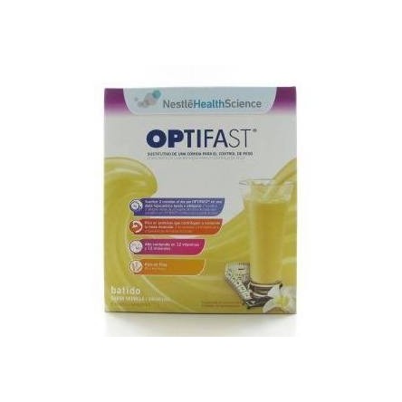 Optifast batido 54 g 9 sobres vainilla Optifast batido 54 g 9 sobres vainilla
