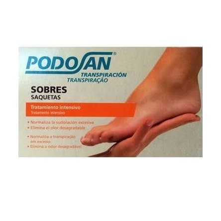 Podosan desodorante pies 3 sobres gel+ polvo