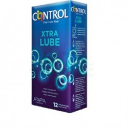 Preservativos control adapta extra lube 12 unidades