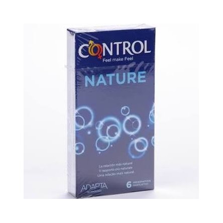 Preservativos control adapta nature 6 unidades