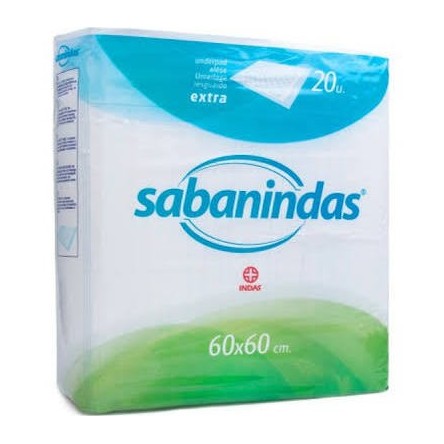 Protector de cama sabanindas extra 60 x 60 20 unidades