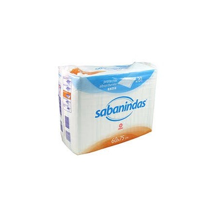 Protector de cama sabanindas extra 60 x 75 20 unidades Protector de cama sabanindas extra 60 x 75 20 unidades