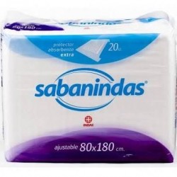 Protector de cama sabanindas extra 80 x 180 20 unidades