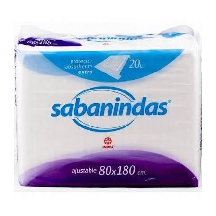 Protector de cama sabanindas extra 80 x 180 20 unidades