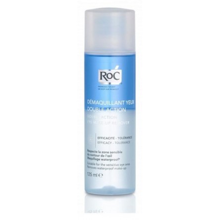 Roc locion desmaquillante ojos doble accion 125 ml