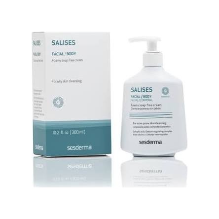 Salises sesderma crema espuma sin jabon 300 ml.