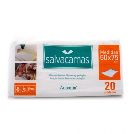 Salvacamas ausonia ajustable lindor 60 x 75 20 unidades