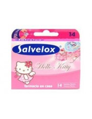 Salvelox apositos adhesivo hello kitty 14 tiritas infantil