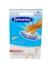 Salvelox apositos plastico aqua resist express 12 tiritas