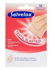 Salvelox apositos textil elastico 12 tiritas 3 tamaños