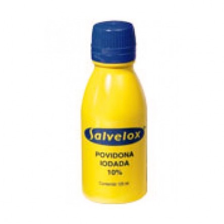 Salvelox povidona yodada 10% 125 ml Salvelox povidona yodada 10% 125 ml