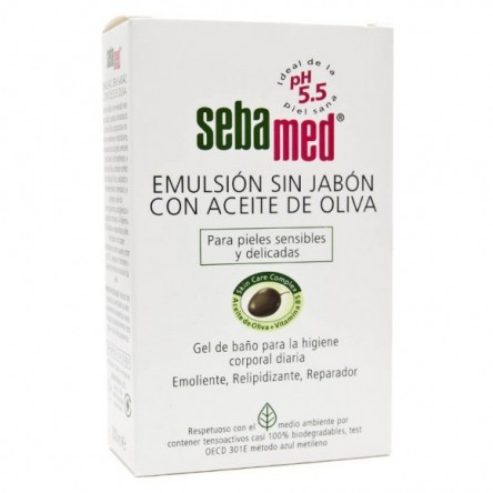 Sebamed emulsion sin jabon con aceite de oliva 200 ml