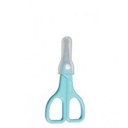Tijera bebe beter mango plastico 9.2 cm