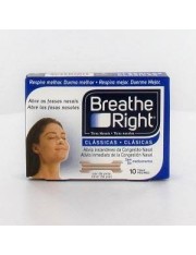 Tiras nasales breathe right s-m 10 unidades