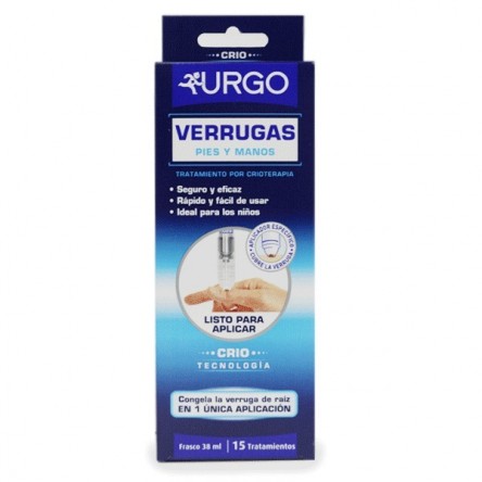 Urgo verrugas manos y piel antiverrugas adultos y niños de mas de 4 años 20 ml