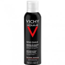 Vichy homme espuma de afeitar piel sensible 200 ml