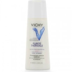 Vichy leche desmaquillante pureza termal piel seca sensible 200 ml