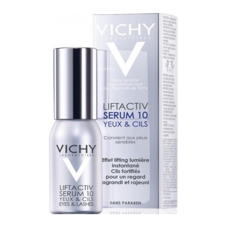 Vichy liftactiv serum 10 contorno de ojos y pestañas 15 ml Vichy liftactiv serum 10 contorno de ojos y pestañas 15 ml