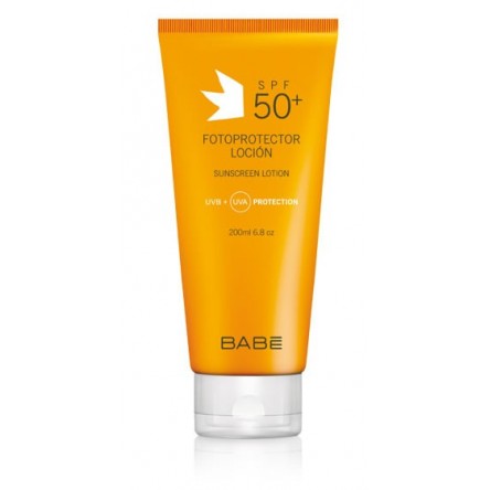 Babe fotoprotector locion 50+ 200 ml Babe fotoprotector locion 50+ 200 ml