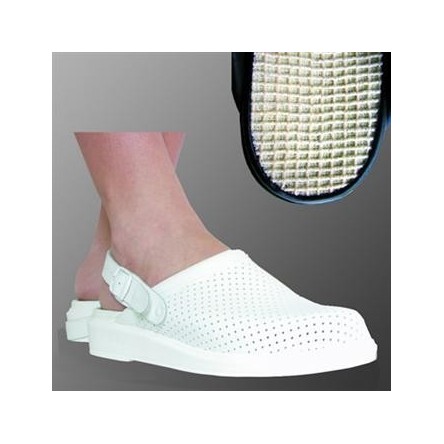 Zuecos hankshoes micromasaje blanco talla 44 cinfa Zuecos hankshoes micromasaje blanco talla 44 cinfa