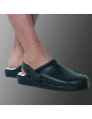 Zuecos hankshoes relax azul talla 41 cinfa