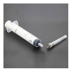 Jeringa con aguja esteril alvita 10 ml 21 g 1 1/2" (0,8 x 40 mm)