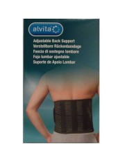 Faja lumbar alvita ajustable talla- 1 contorno cintura 80-100 cm