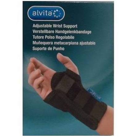 MUÑEQUERA METACARPIANA ALVITA AJUSTABLE TALLA-1 CONTRNO MUÑECA 14-16 CM MUÑEQUERA METACARPIANA ALVITA AJUSTABLE TALLA-1 CONTRNO MUÑECA 14-16 CM