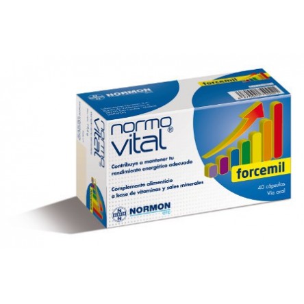 NORMOVITAL FORCEMIL 40 CAPSULAS NORMOVITAL FORCEMIL 40 CAPSULAS