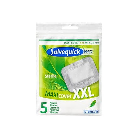 SALVELOX MED MAXI COVER APOSITO ESTERIL XXL 5 APOSITOS