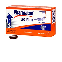 PHARMATON PLUS 50 30 CAPSULAS