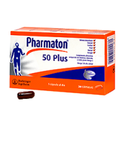 PHARMATON PLUS 50 30 CAPSULAS