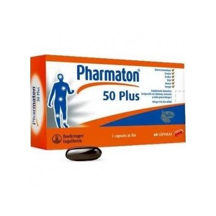 PHARMATON PLUS 50 + 60 CAPSULAS