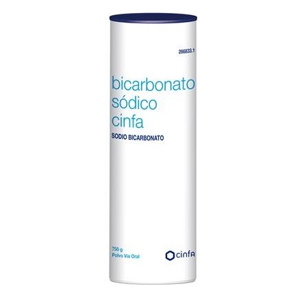 Bicarbonato sodico cinfa 750 g Bicarbonato sodico cinfa 750 g