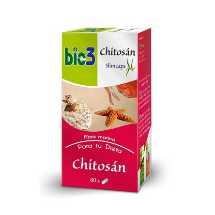 Bie3 chitosan 500 mg 80 capsulas