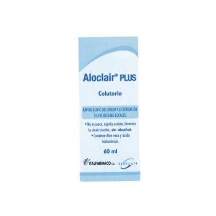ALOCLAIR PLUS COLUTORIO 60 ML. ALOCLAIR PLUS COLUTORIO 60 ML.