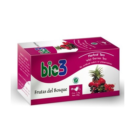 Bie3 te de frutas del bosque1.5 g 25 filtros