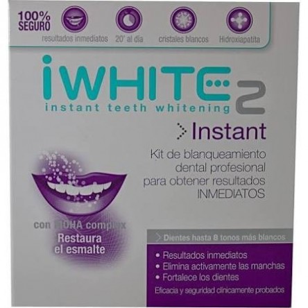 I WHITE 2 INSTANT MOLDE DENTAL PRECARGADO 10 MOLDES