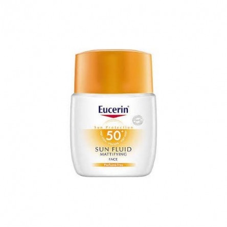 Eucerin sun protection 50+ facial fluido mate 50ml