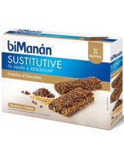 Bimanan barritas cereales al cacao con chocochips 31 g 8 barritas