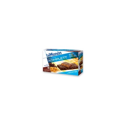 Bimanan barritas chocolate komplett 8 barritas