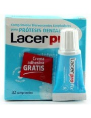 Lacer protabs comprimidos limpieza protesis dental 32 comprimidos