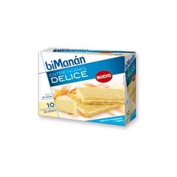 Bimanan entre horas crackers de queso 200 g 10 unidades