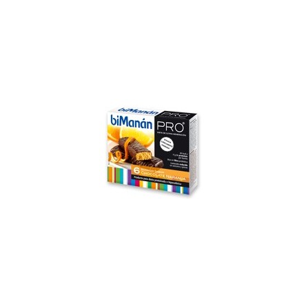 Bimanan metodo pro barrita chocolate naranja hiperproteica e hipocalorica 6 barritas Bimanan metodo pro barrita chocolate naranja hiperproteica e hipocalorica 6 barritas