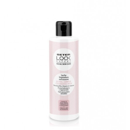 beter look expert leche limpiadora extra suave 200 ml